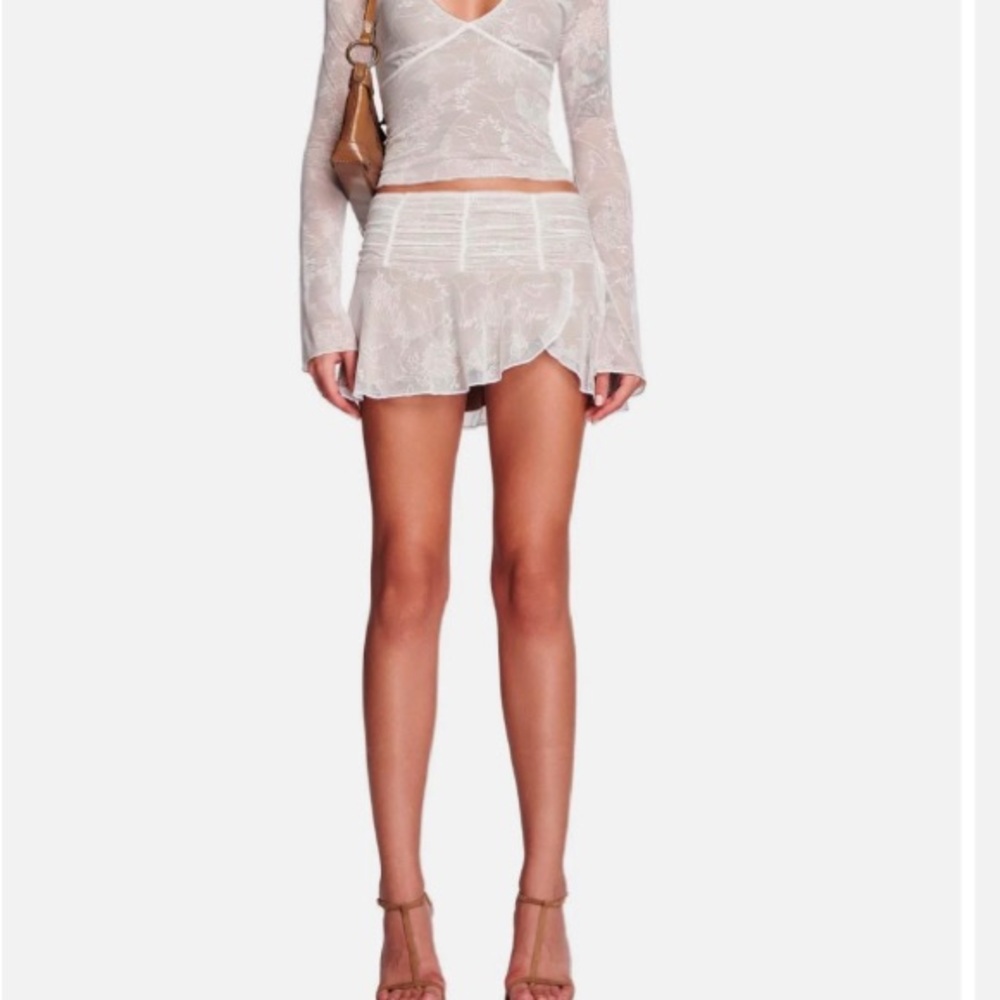 Butterfly I Am Gia lace long sleeve top